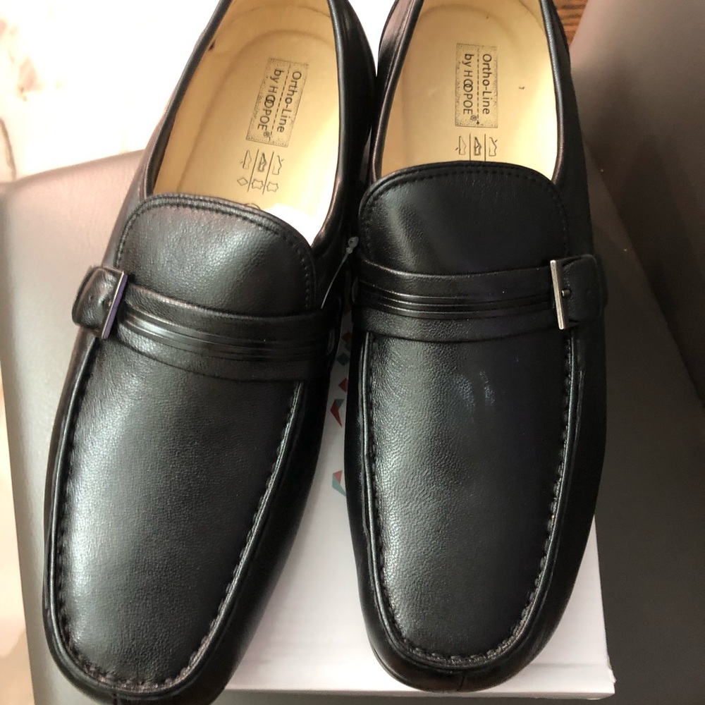Brand new black shoes